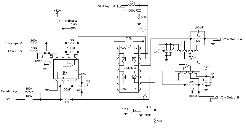 Exponential VCA