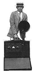 Armstrong's portable radio